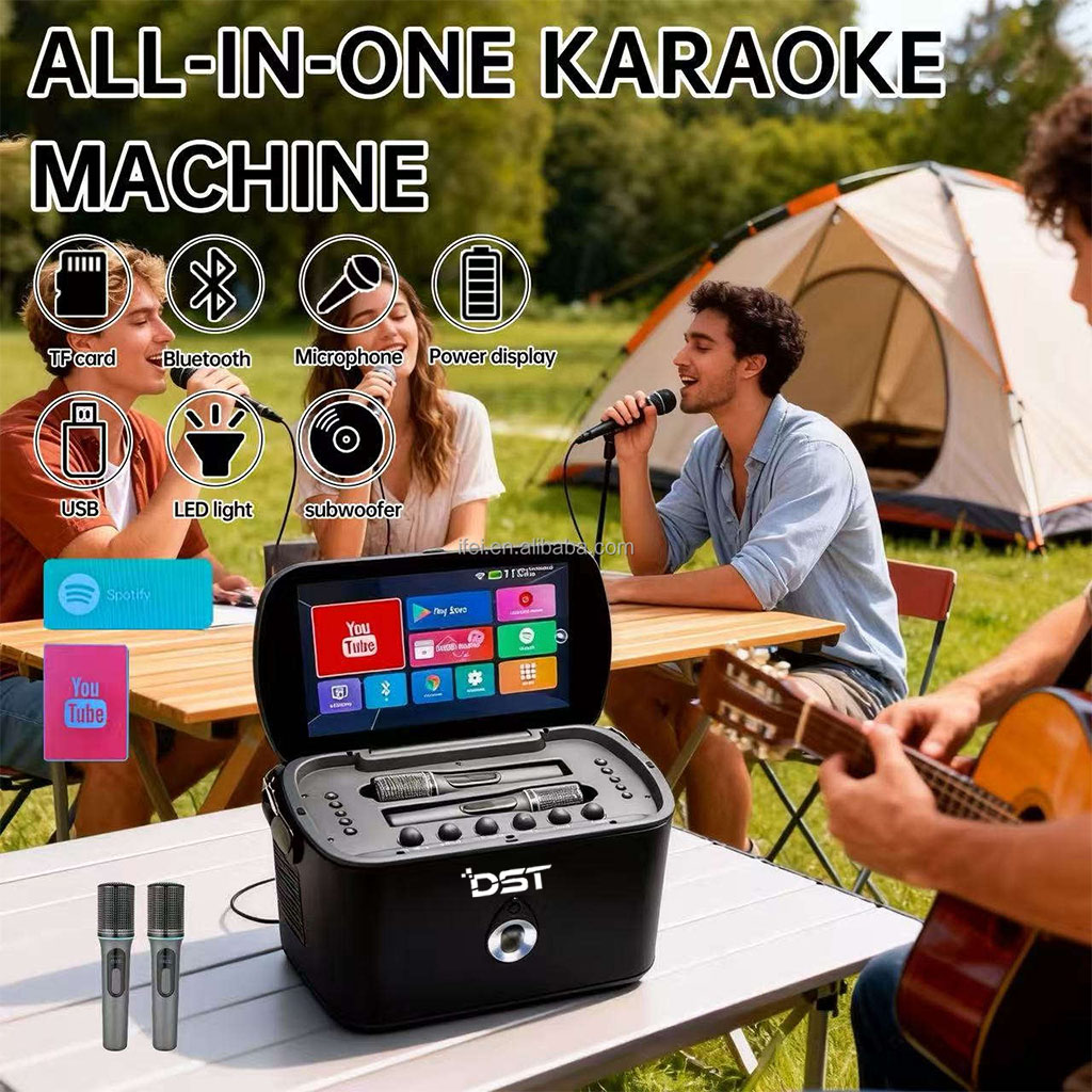 DST K90 Karaoke | Wireless Speaker | With 2 Wireless Mic