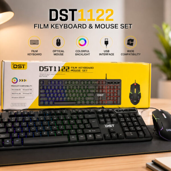 KEYBOARD DST1122 + MOUSE SET RGB