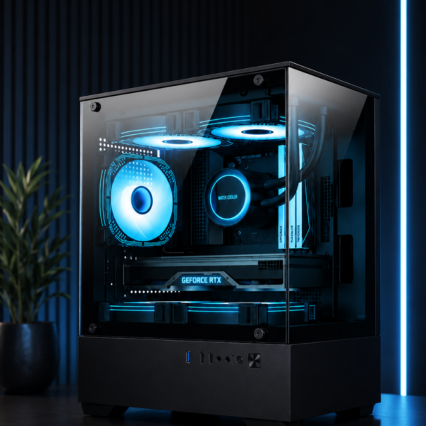 DST Gaming Case A501W ( Black )